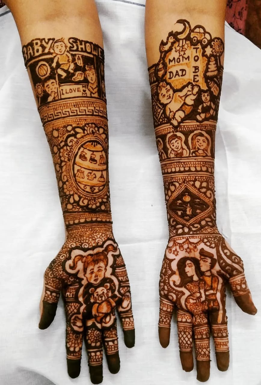 Baby Shower Mehandi