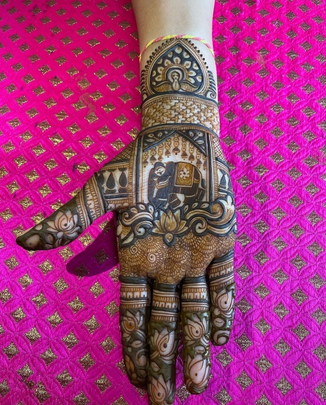 Elephant Mehandi