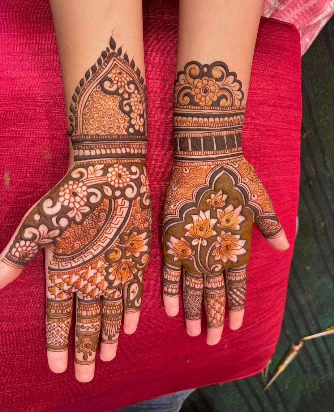 Lotus Mehandi